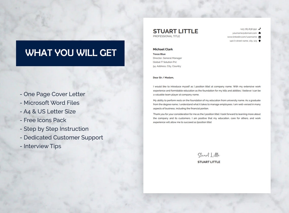 Cover Letter Template Microsoft - Il 1140xN.4260784921 Mrzd
