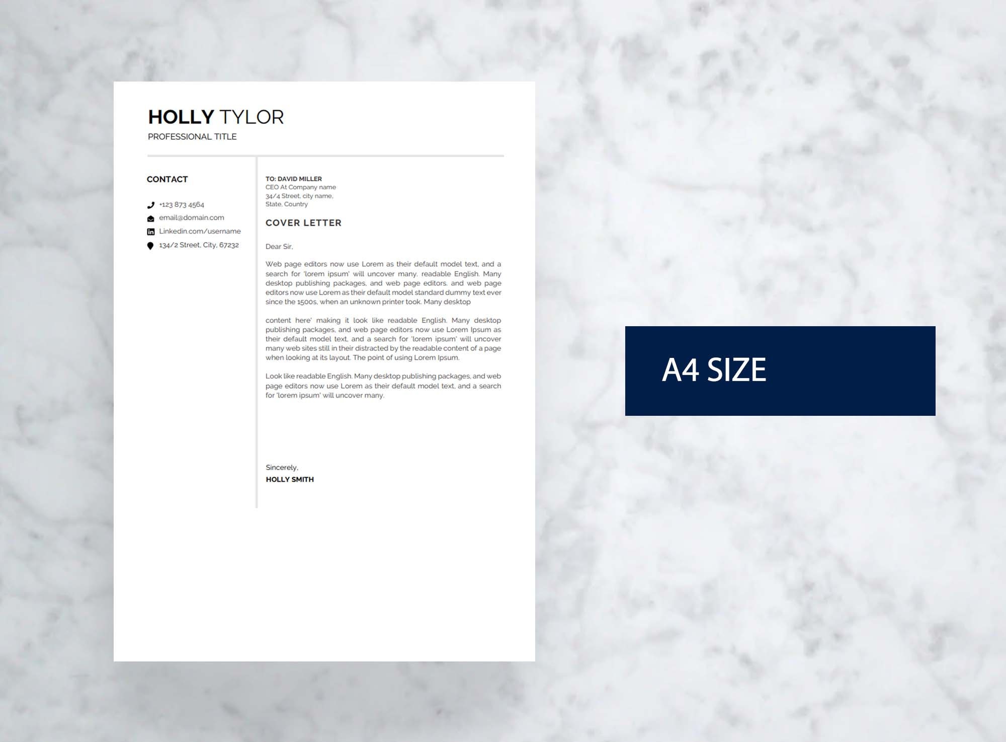 Professional Resume Cover Letter - Il Fullxfull.4033279212 Glh3