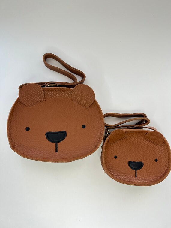 Coin Purse Crossbody Purse for Kids Little Bear Shoulder Bag