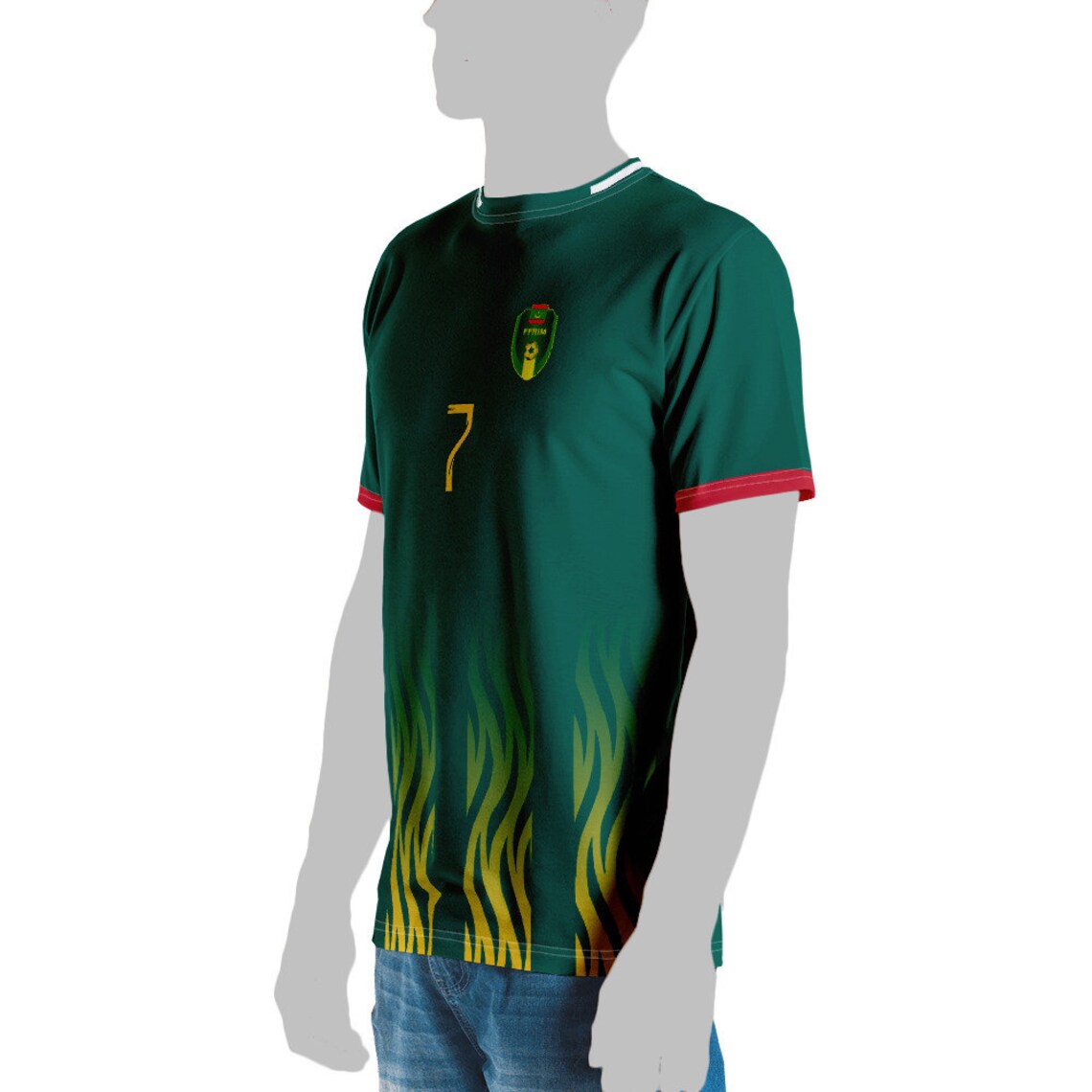 Custom Mauritania National Replica Football Soccer Jersey - Etsy