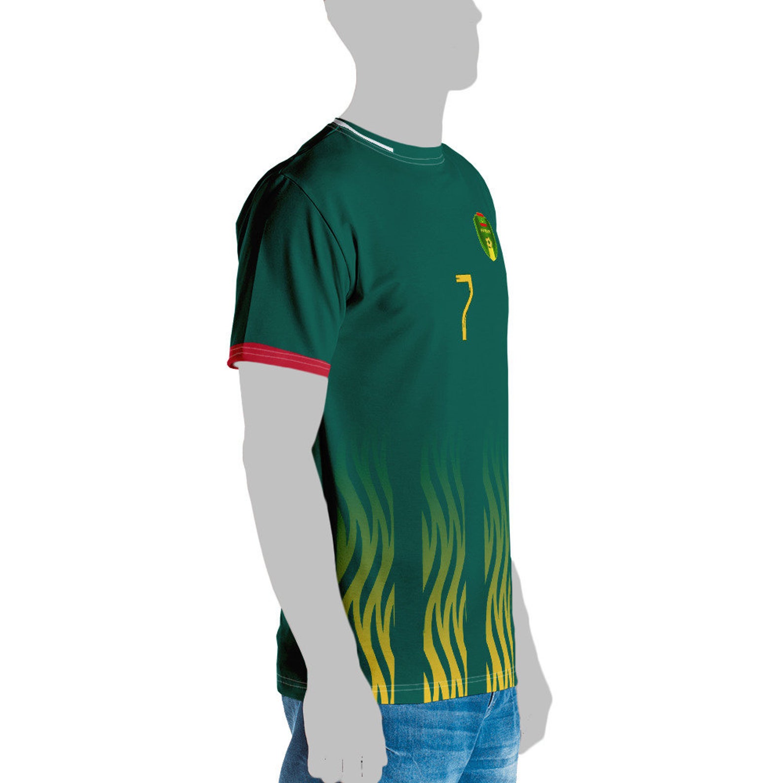 Custom Mauritania National Replica Football Soccer Jersey - Etsy