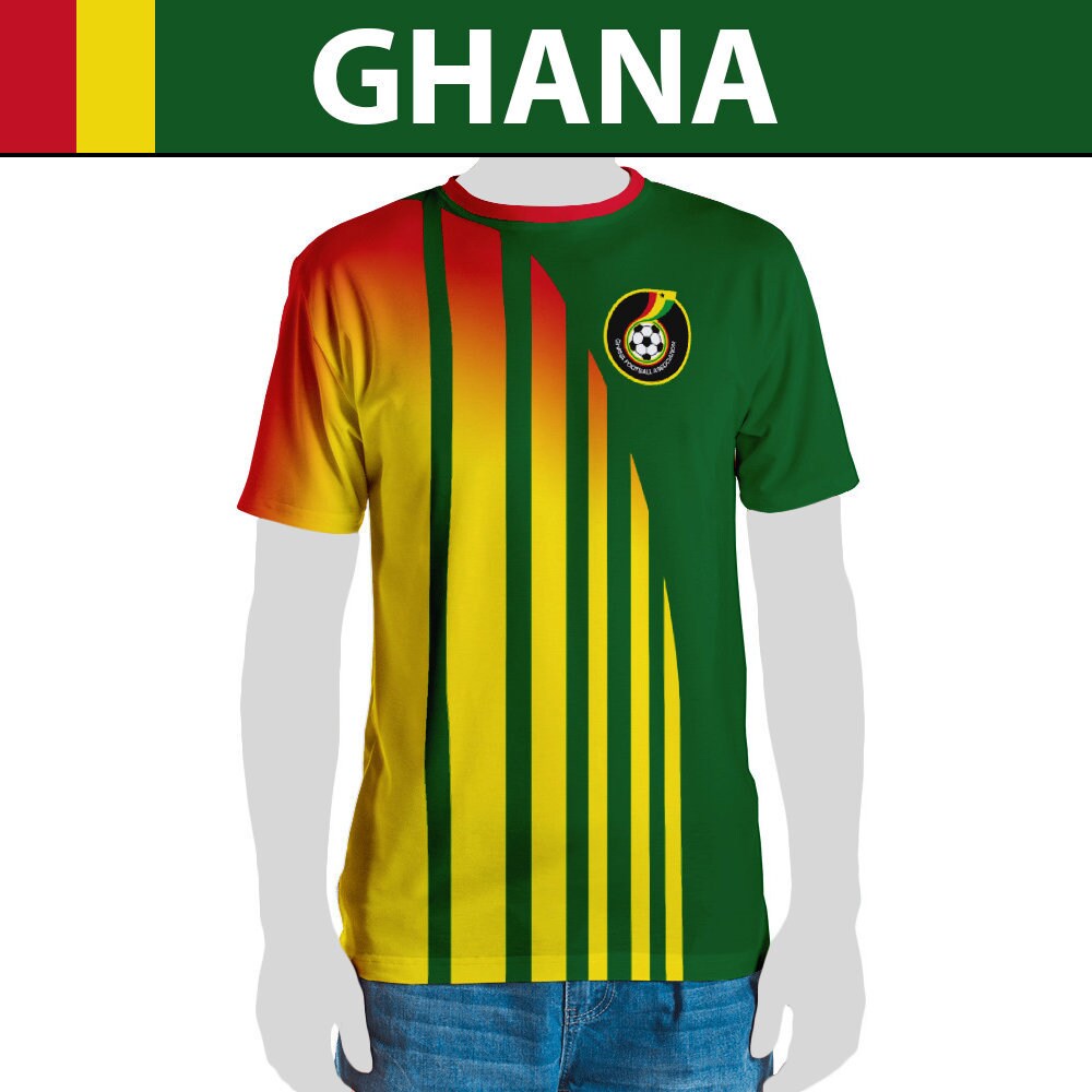 ghana soccer team jersey
