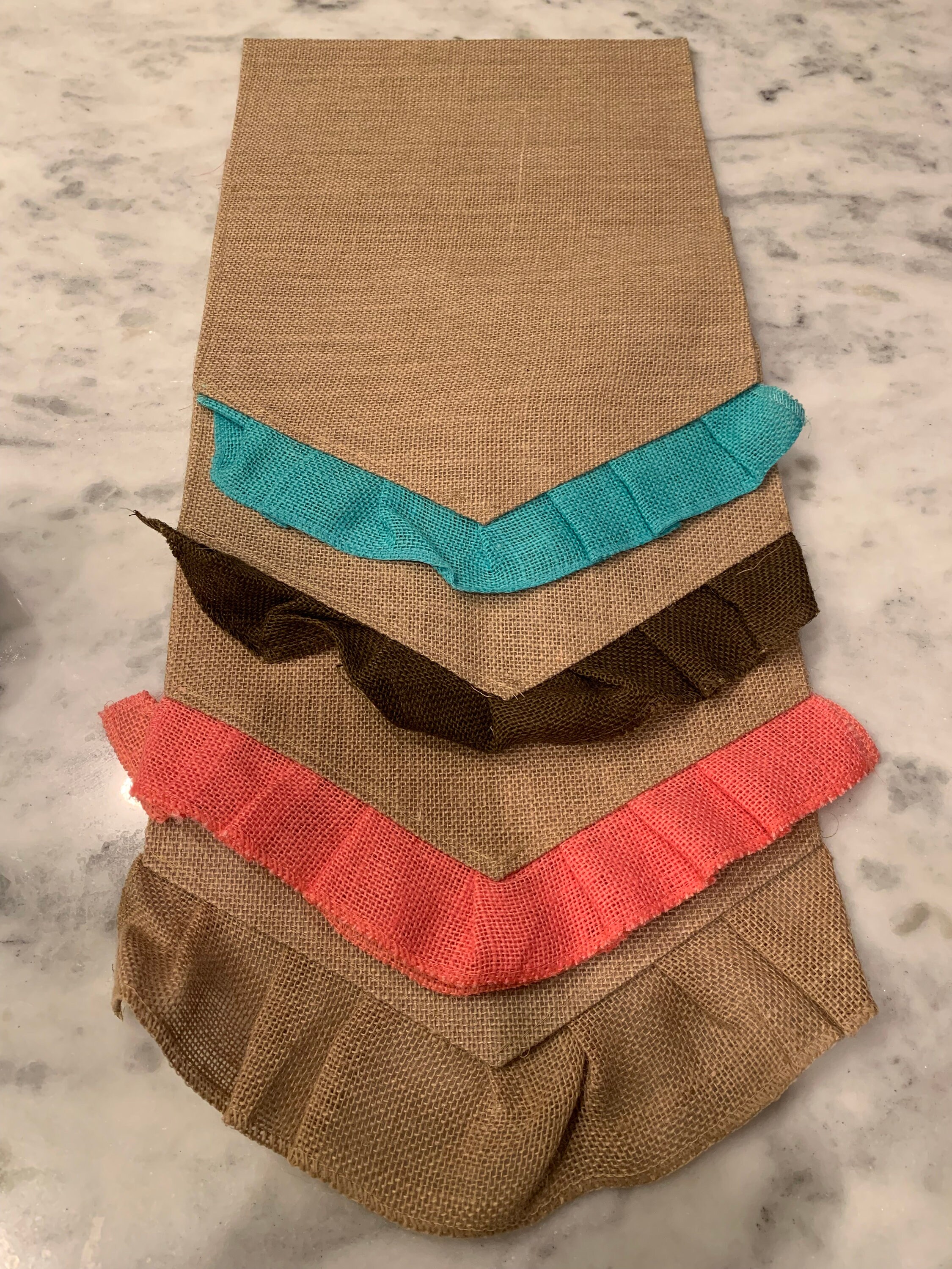 Monografía Burlap Bandera del Jardín | Etsy