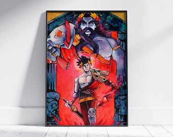 Father and Son - 11"x17" Art Print