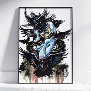 La Strega (The Witch) - 11&quot;x17&quot; Art Print