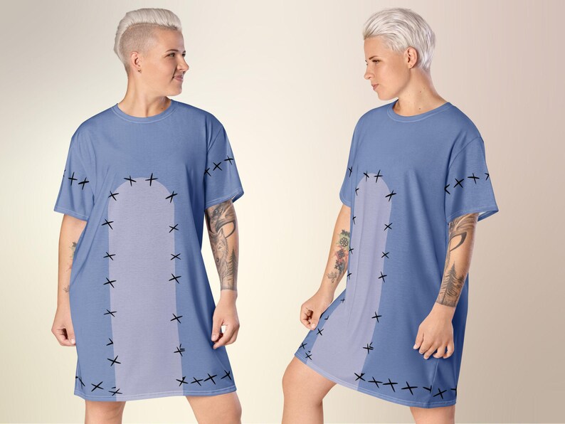 Winnie de Pooh Iejoor Unisex T-shirt Jurk Volwassen Halloween Kostuum Cosplay afbeelding 5