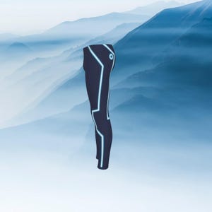 Leggings da uomo Tron Legacy, maglietta a maniche lunghe da uomo, costume da cosplay per adulti di Tron Ride, sci-fi, Halloween. Gli articoli sono venduti separatamente. ++Y
