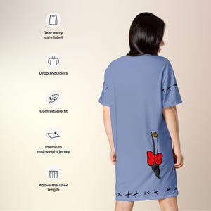 Winnie de Pooh Iejoor Unisex T-shirt Jurk Volwassen Halloween Kostuum Cosplay afbeelding 4
