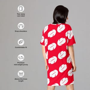 Lilo & Stitch Inspired T-Shirt Dress Cosplay Costume image 3