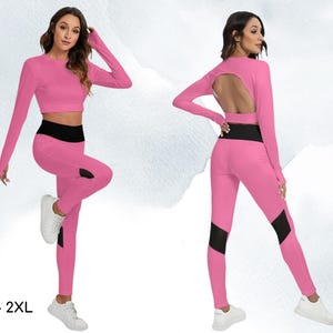 Anime Girls Blossom Inspired Top and Leggings, Adult Halloween Costume, 90s Cartoon, Super Heroine, Cosplay Costume, Gift for Her ++Y