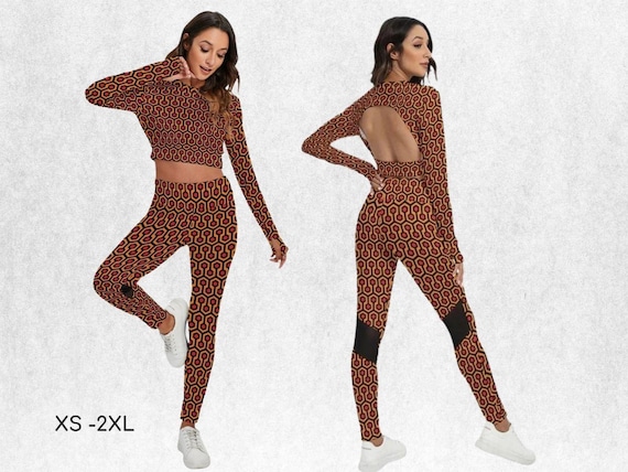 The Scary Hotel Carpet Inspired Workout Set, Yoga Stanley