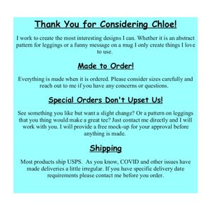 a blue poster with the words thank you for considering choice