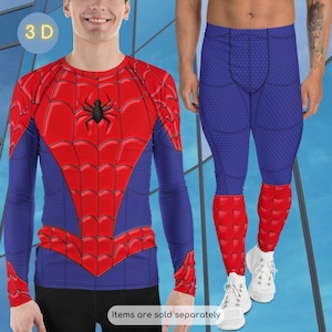 Spider 3D Hero Spider Costume Cosplay Outfit Adult Halloween Costume Comics ++Y