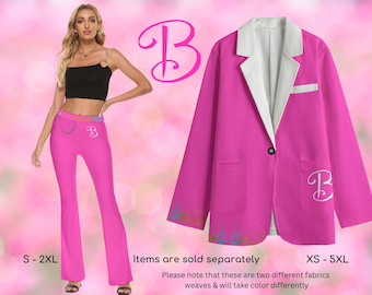 Barb Pink Pants & Jacket, Halloween Costume, Cosplay outfit,