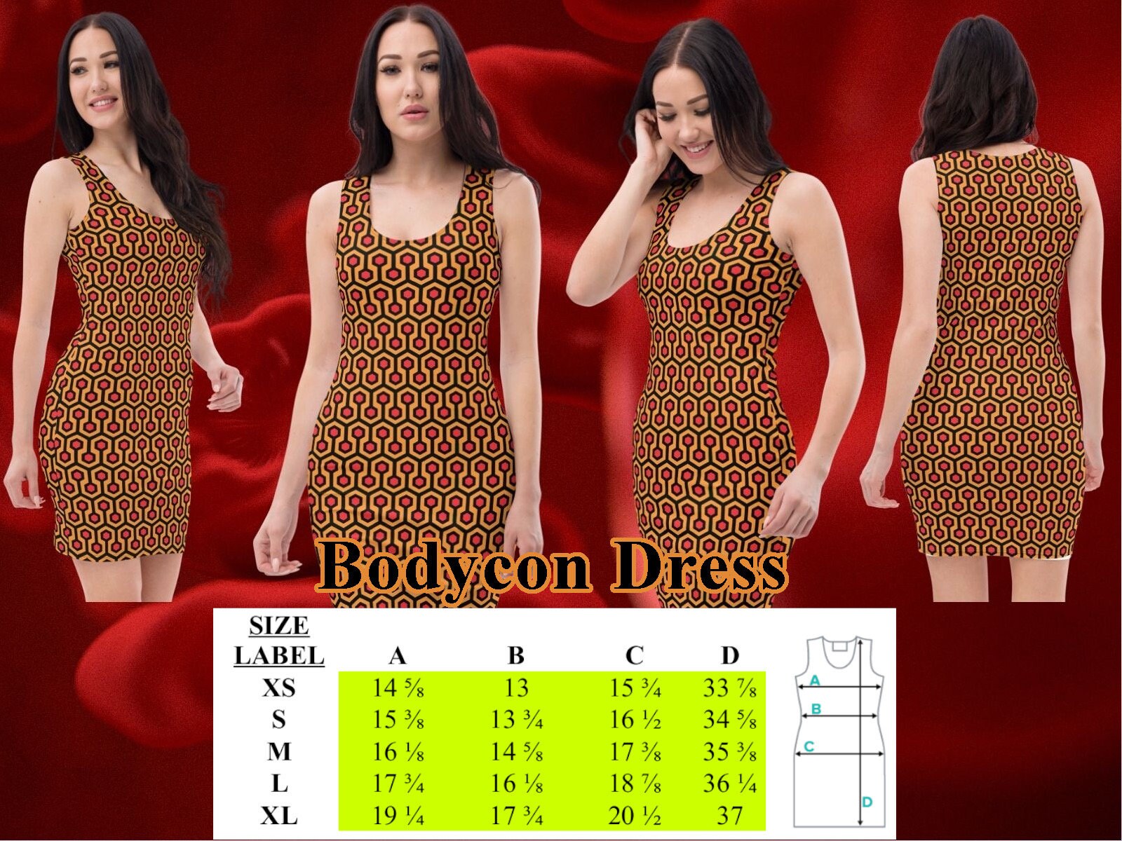 The Shining Skater Dress Halloween Costume Horror the Etsy