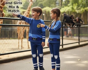 Zootopia Judy Hopp kinderpyjama met raglanmouwen en wijde enkels