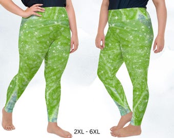 Tinkerbell  Plus Size Yoga Leggings, Cosplay,, Halloween, Peter Pan