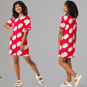 Lilo & Stitch Inspired T-Shirt Dress Cosplay Costume image 2