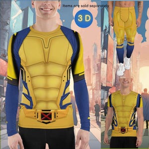 Wolf 3 D Effects Cosplay Costume Outfit Comics Anti Hero Super Hero Anime Hero Wolf Claws Adult Halloween Costume ++Y
