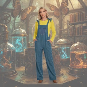 Mono y camisa de manga larga de Minion inspirados en secuaces amarillos para Halloween para adultos