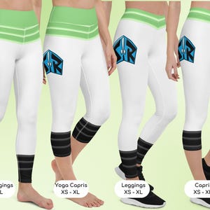 a picture of a woman's leggings with the words leggings