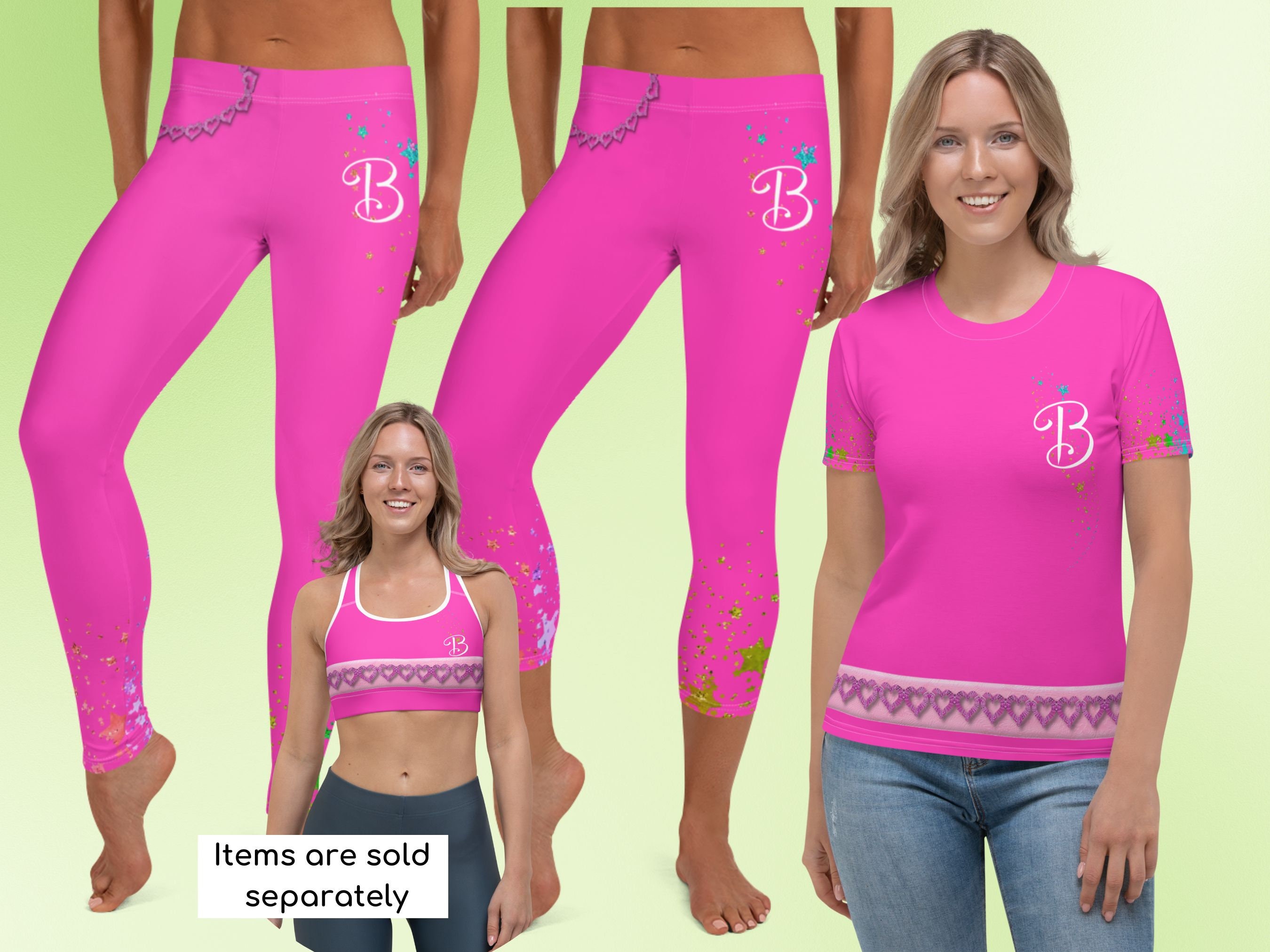 Barb Doll Hot Pink Sport Clothing Fashion Doll Halloween Costume Cosplay Gift for Her Cosplay Outfit Barbara Hit Summer Movie Birthday Party