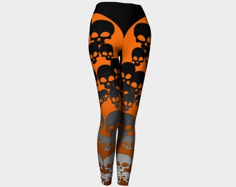 Halloween Skulls Leggings