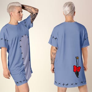 Winnie de Pooh Iejoor Unisex T-shirt Jurk Volwassen Halloween Kostuum Cosplay afbeelding 7