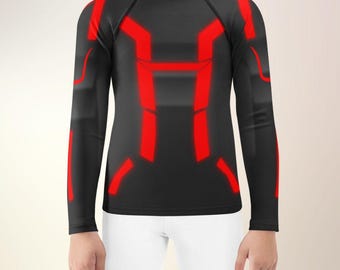 Tron Ares Legacy - Ropa deportiva para niños y jóvenes, disfraz de Halloween, cosplay