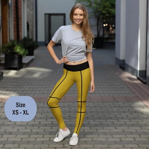 Leeloo Fifth Element Cosplay Leggings,Costume, Sci-Fi, Fandom, Halloween Ready