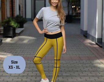 Leeloo Fifth Element Cosplay Leggings,Costume, Sci-Fi, Fandom, Halloween Ready