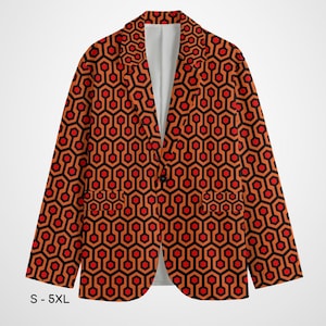 The Shining Men&#39;s Blazer Halloween Cosplay Horror King Goth Birthday Party Themed Party Gift for Him ++Y