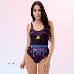 Ursula Swimsuit Ursula Sea Villain Mermaid Ariel Halloween Cosplay Beach Vacation Beachwear Birthday Gift Theme Party Harajuku ++Y