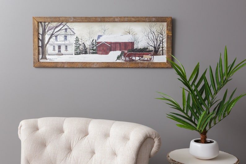 Winter Scene Christmas Trees for Sale by Billy Jacobs Etsy