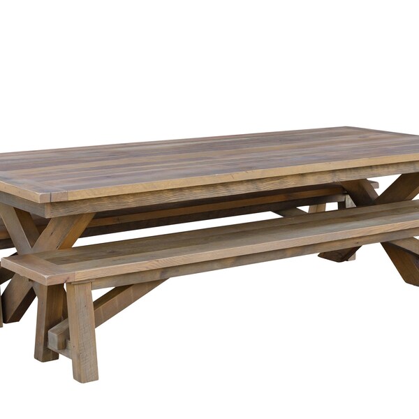 Dining Table Bench Etsy