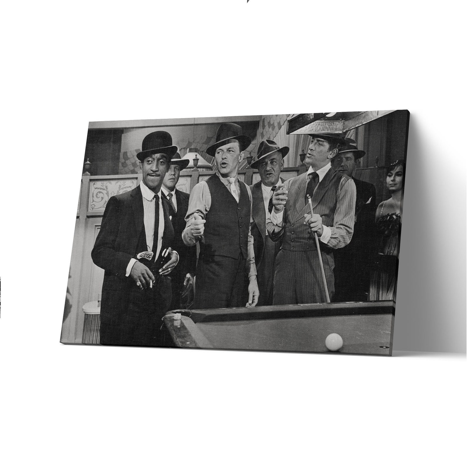 Rat Pack Canvas Print Rat Pack Poster Rat Pack Painting Etsy
