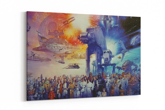 star wars canvas prints