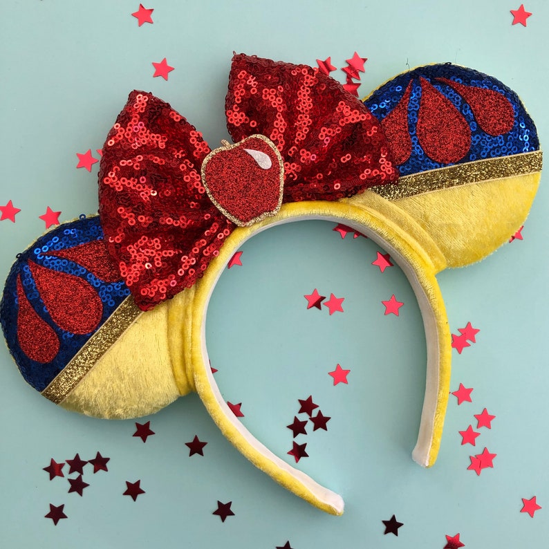 Blanche Neige Inspiré Minnie Mouse Oreilles.