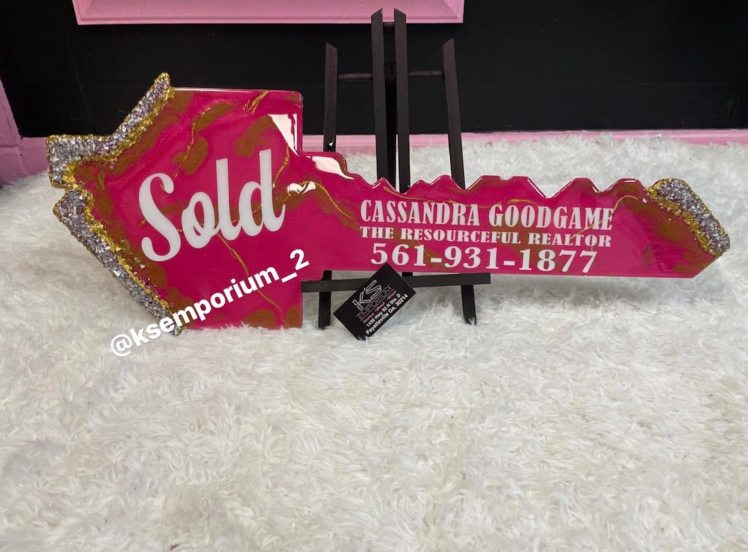 Rectagle Realtor Key Custom Realtor Key - Etsy