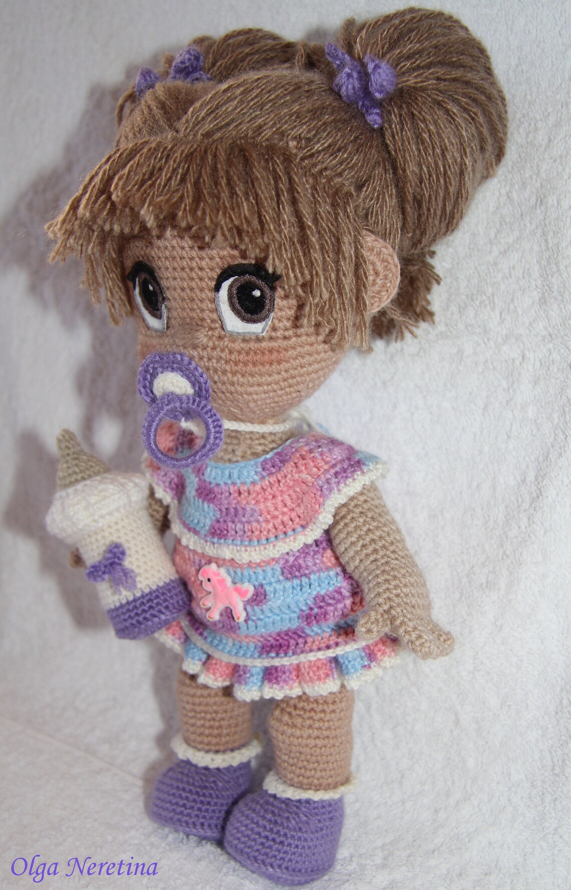 Polina Doll Amigurumi Crochet Pattern PDF in English | Etsy