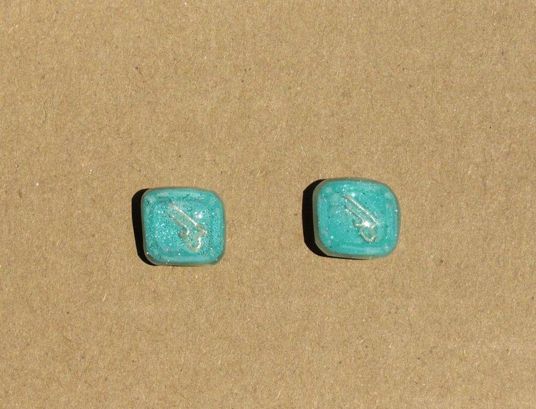 Machinist Final Fantasy XIV Job Stone Soul Crystal Stud Earrings MCH - Etsy