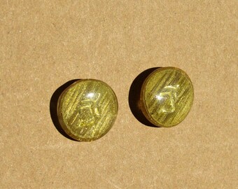 Astrologian Final Fantasy XIV job stone soul crystal stud earrings AST