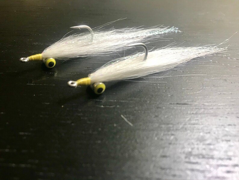 Clouser Minnow Flies 2 For Saltwater Fly Fishing Redfish Etsy - image 0