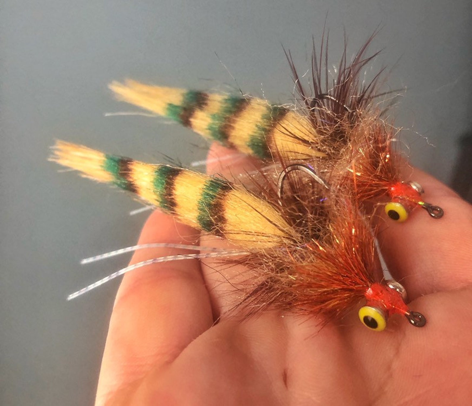 Kwan slider fly combo 2 for fly fishing redfish speckled Etsy