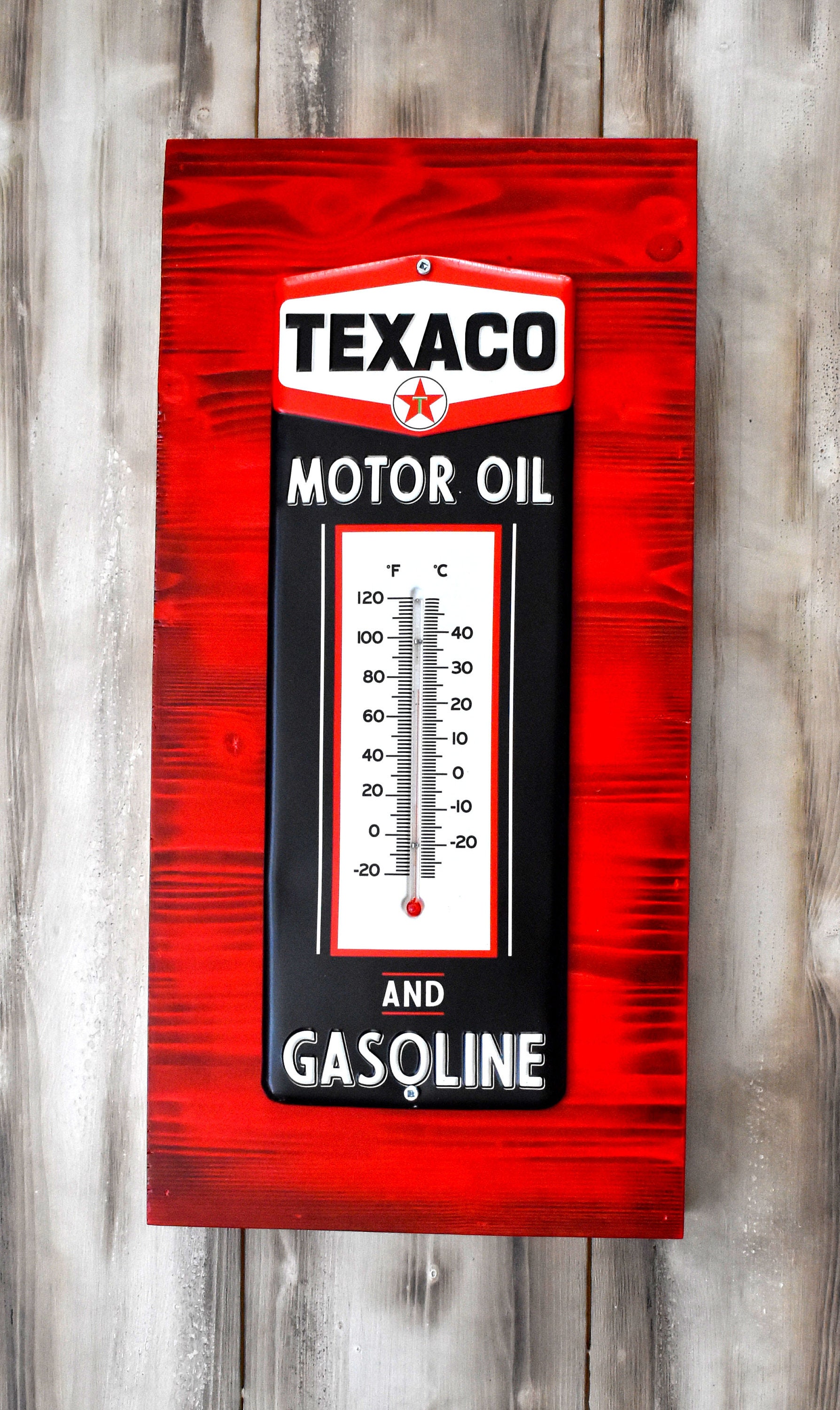 Gulf Pride Thermometer Home Office Garage Shop Decor 