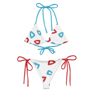 Togepi Inspired Bikini Top & Bottom SET