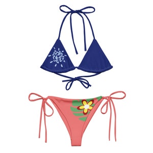 Nico Robin Time Skip Anime Inspired Bikini Top & Bottom SET