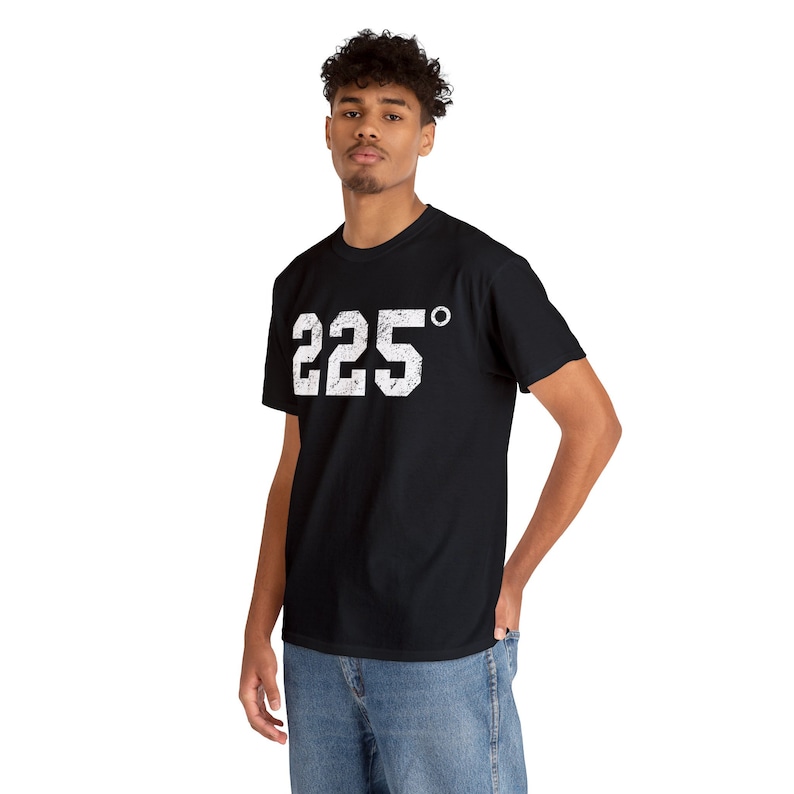 BBQ Shirt, 225 Degrees, BBQ Gift, Grilling, Gift, Smoking Meat, Grilling Shirt, Smoking Meat Shirt, Bbq Gift For Men, Grilling Gift For Men image 3