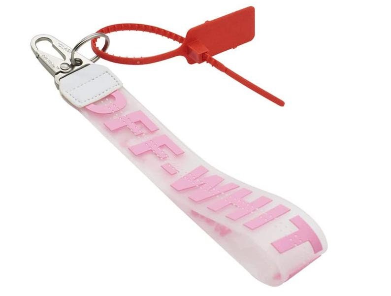OFF WHITE inspired clear keychains Etsy
