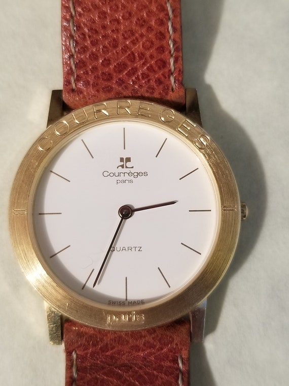 COURREGES Paris Working Vintage 1960s Ladies Vintage Quartz